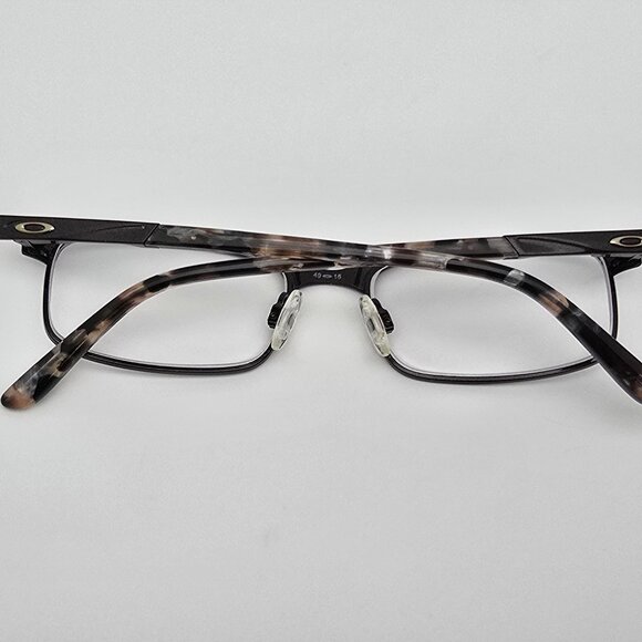 Oakley OX3182-0449 Taxed Brown Eyeglasses Frame w/ Flexhinge and Case 49-16-137 - Picture 11 of 16